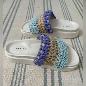 Inuikki Crochet Slide Sandals